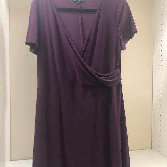 Purple a-line dress size 16 - Picture 1 of 3